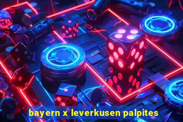 bayern x leverkusen palpites